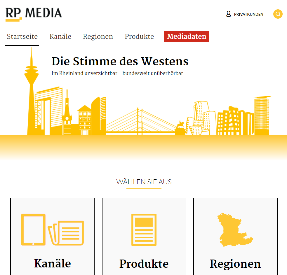 a screenshot of a printing company website